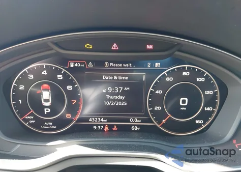 2018 Audi A5 2.0T Premium z USA, uszkodzony, nr VIN WAUENCF58JA013874